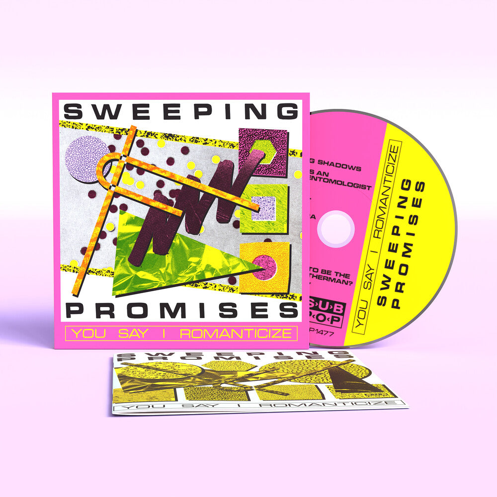 the album cover for Sweeping Promises - You Say I Romanticize