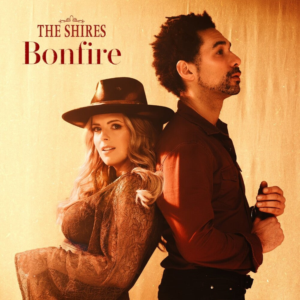 the album cover for Shires - Bonfire