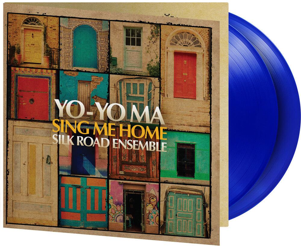 the album cover for Yo-yo With the Silk Road Ensemble Ma - Sing Me Home (2lp/translucent Blue Vinyl/180g/numbered)