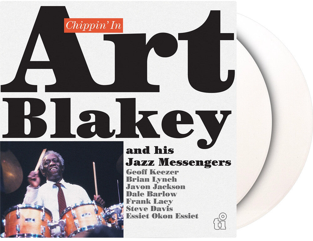 the album cover for Art & the Jazz Messengers, Feat Javon Jackson & Dale Barlow Blakey - Chippin in (2lp/white Vinyl/180g/50th Anniversary)