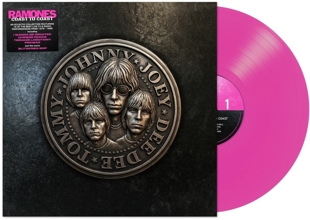 the album cover for Ramones - Coast To Coast [Indie Exclusive] [Colored Vinyl] [Limited Edition] [Indie Exclusive]