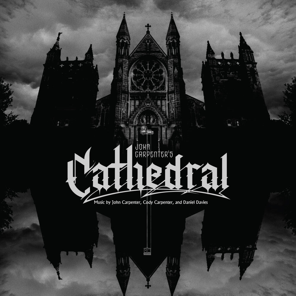 the album cover for John Carpenter - Cathedral