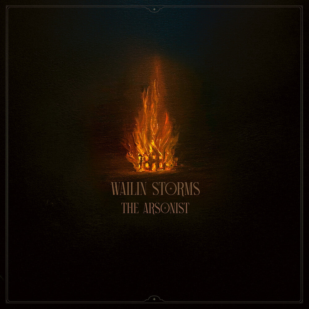 the album cover for Wailin' Storms - Arsonist