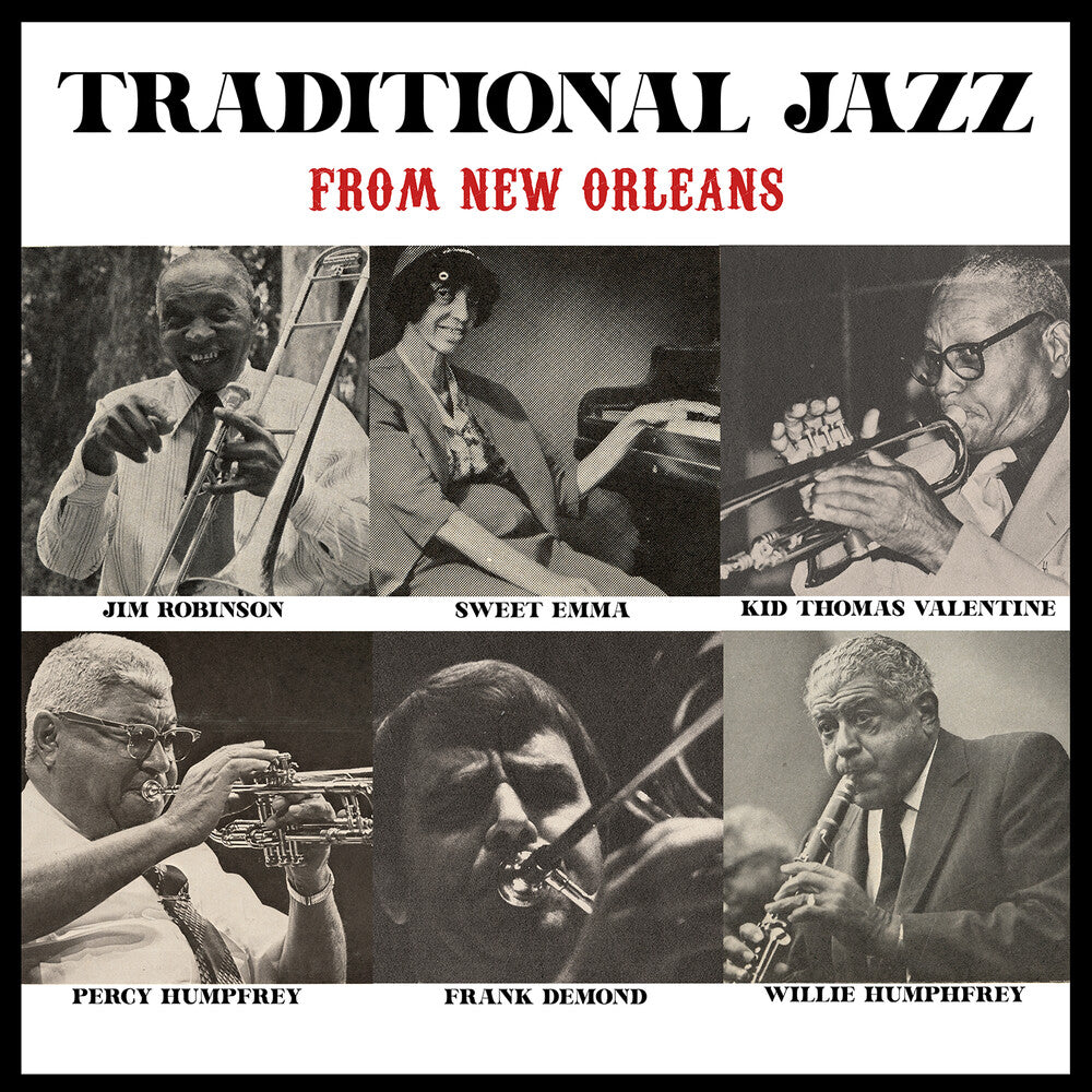 the album cover for Traditional Jazz From New Orleans / Various - Traditional Jazz From New Orleans / Various