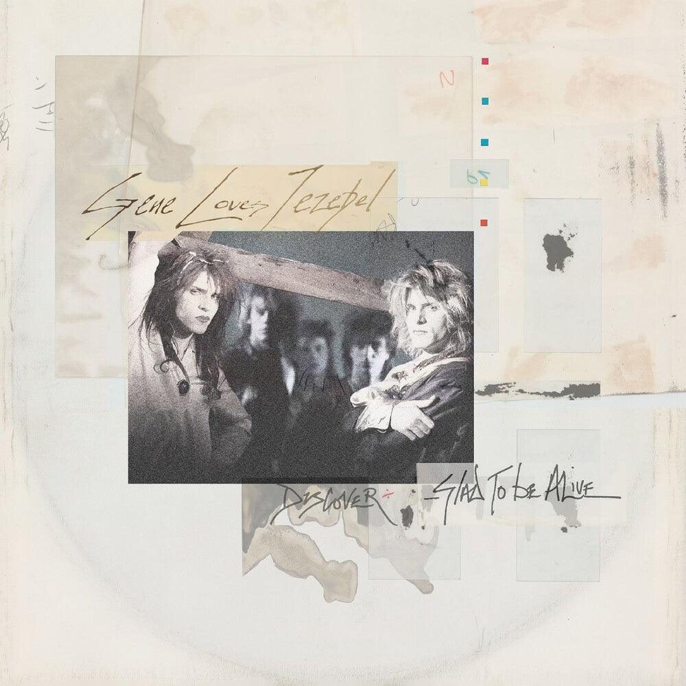 the album cover for Gene Loves Jezebel - Discover + Glad To Be Alive - 40th (Aniv) (Exp)