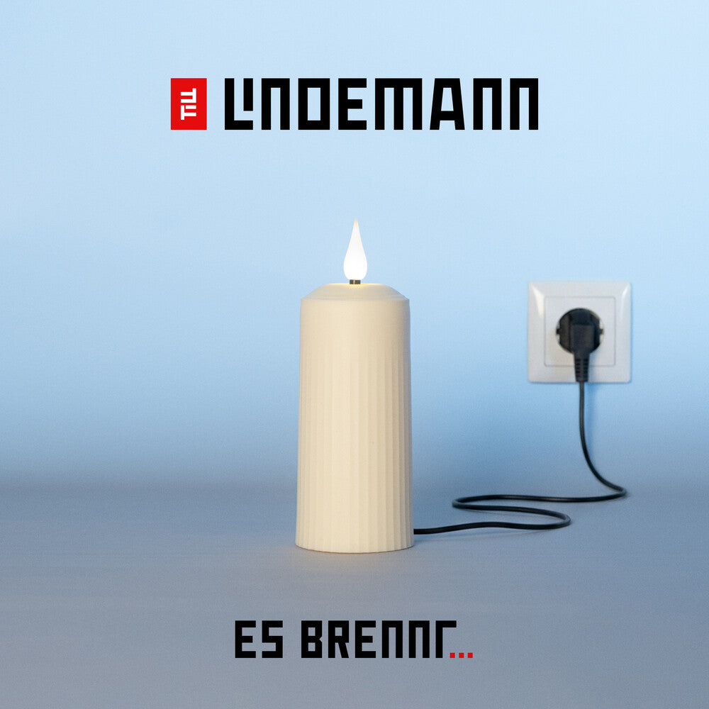 the album cover for Till Lindemann - Es Brennt