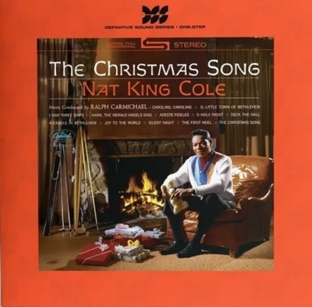 the album cover for Nat King Cole - The Christmas Song (DSS One-Step Vinyl) [180g LP]