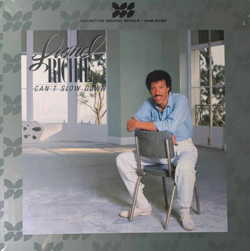 the album cover for Lionel Richie - Can't Slow Down (DSS One-Step Vinyl) [180g LP]