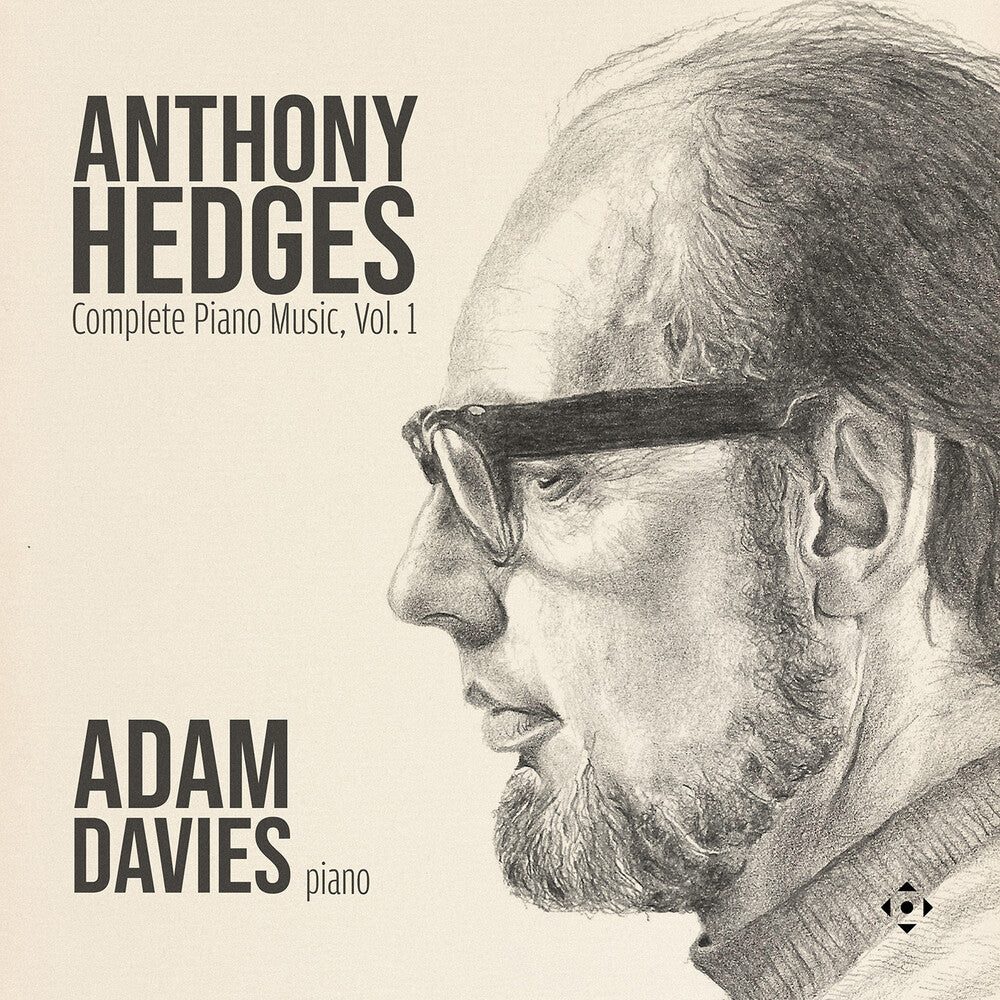 the album cover for Adam Davies - Anthony Hedges: Complete Pno Music Vol. 1
