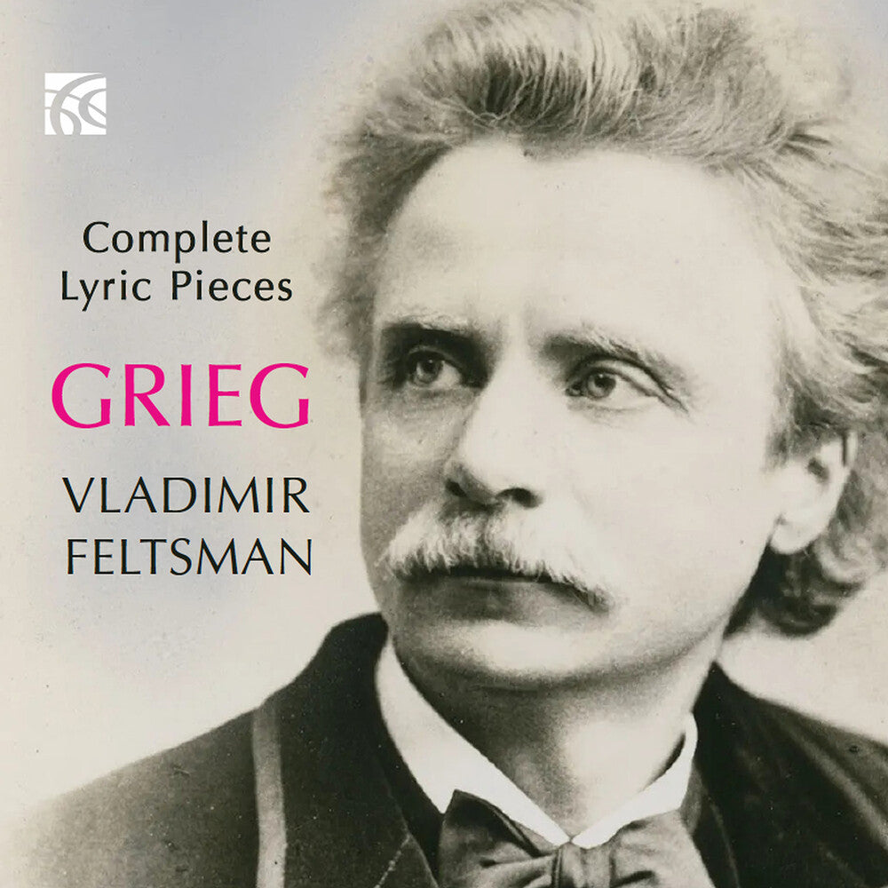 the album cover for Vladimir Feltsman - Grieg: Complete Lyric Pieces