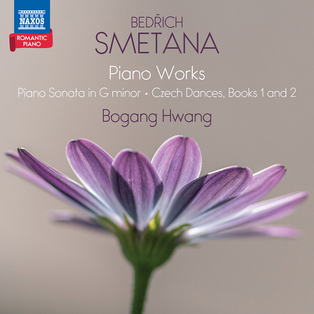 the album cover for Bogang Hwang - Smetana: Pno Works