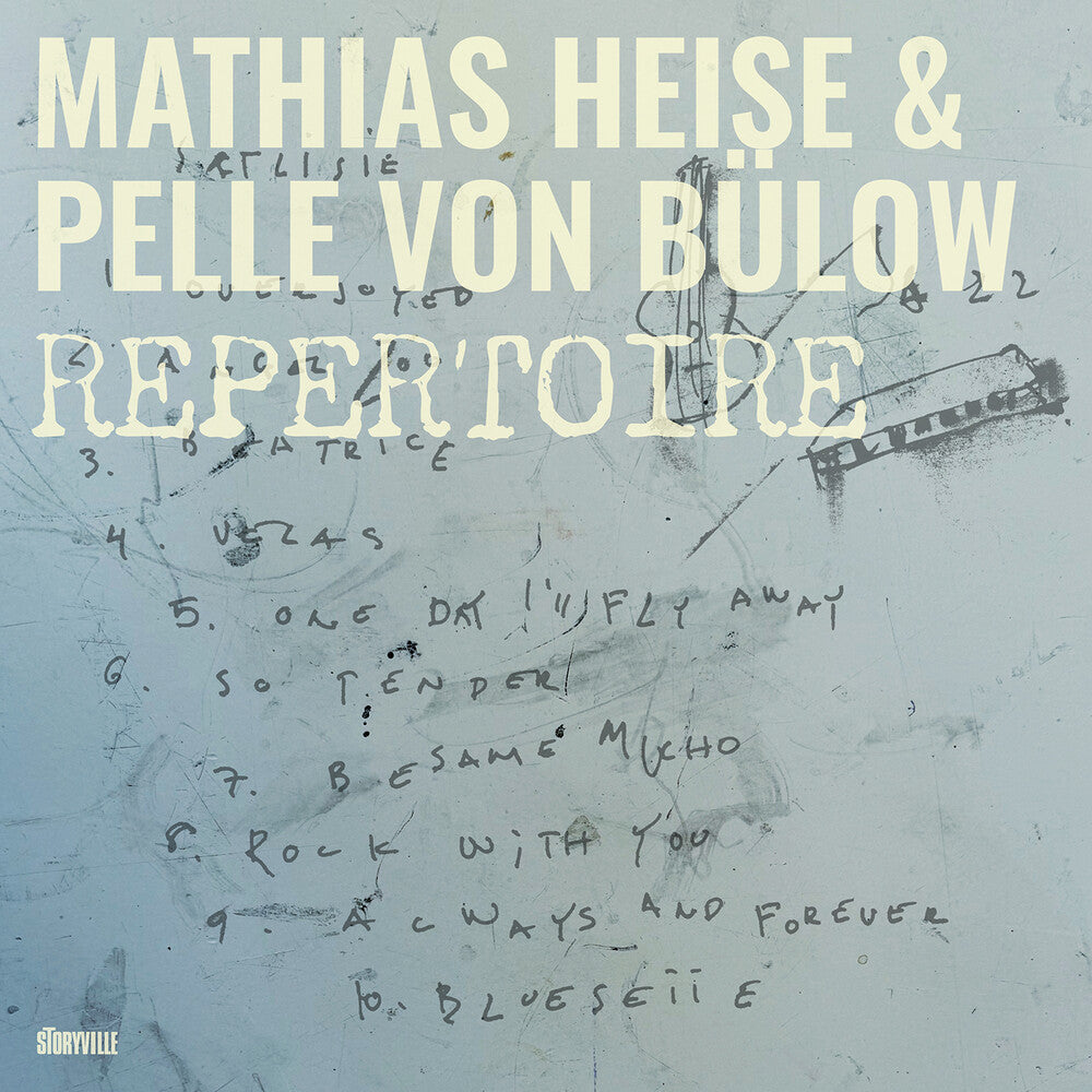 the album cover for Mathias Heise - Repertoire