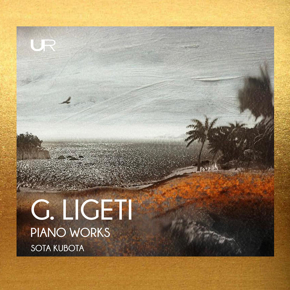 the album cover for Sota Kubota - Ligeti: Musica Ricercata & Etudes