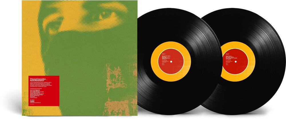 the album cover for Thievery Corporation - Radio Retaliation