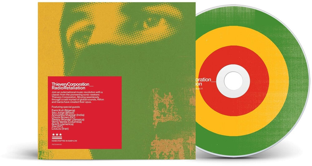 the album cover for Thievery Corporation - Radio Retaliation [Digipak]