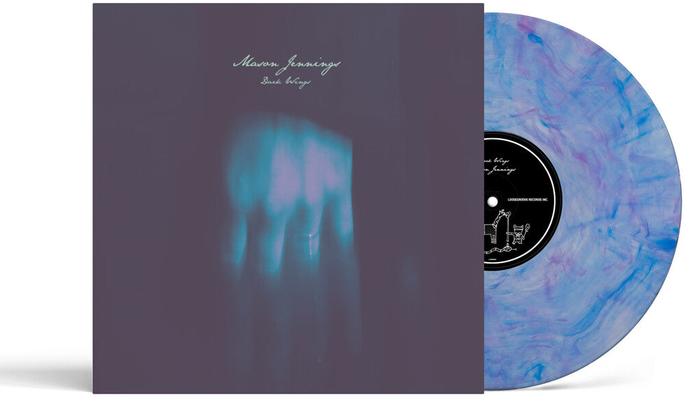 the album cover for Mason Jennings - Dark Wings [Hot Pink-Blue Jay]