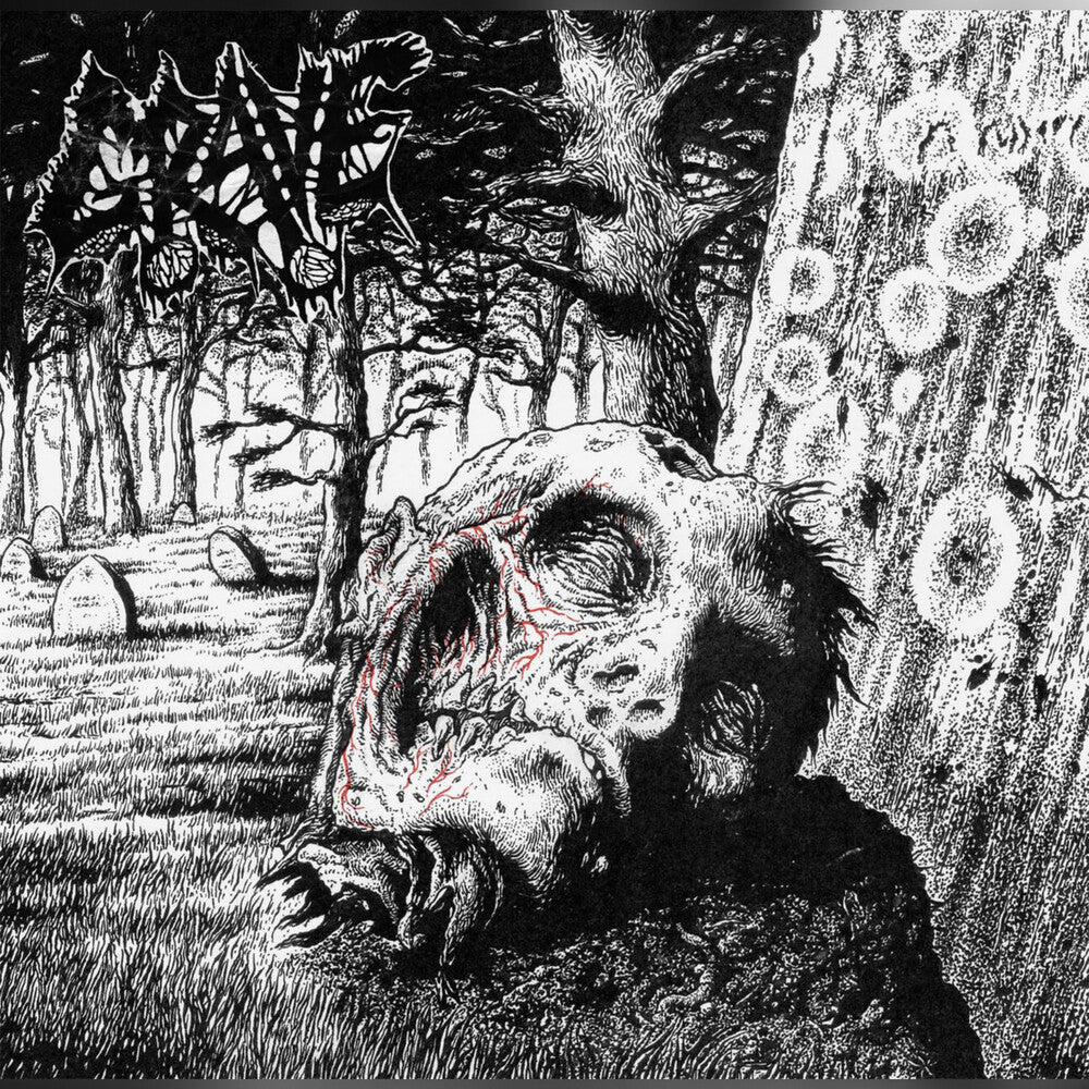 the album cover for Grave - Necropsy - the Complete Demo Recordings 1986-1991 [2CD]