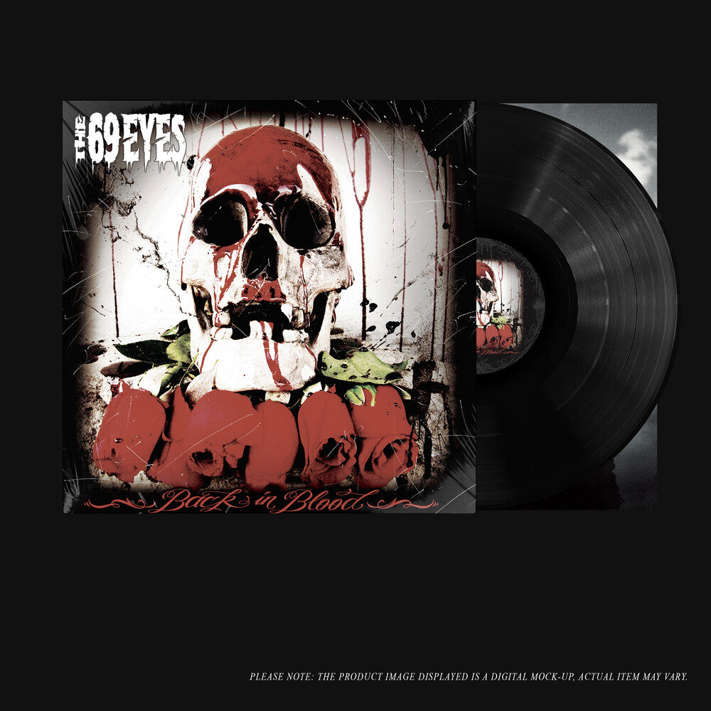 the album cover for 69 Eyes - Back in Blood