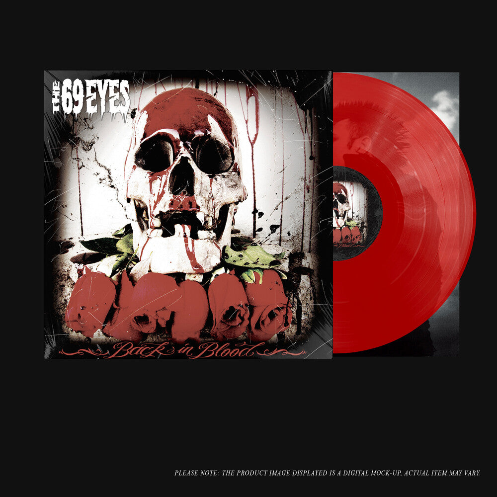 the album cover for 69 Eyes - Back in Blood