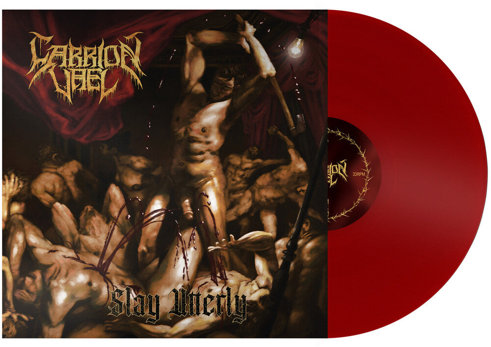 the album cover for Carrion Vael - Slay Utterly