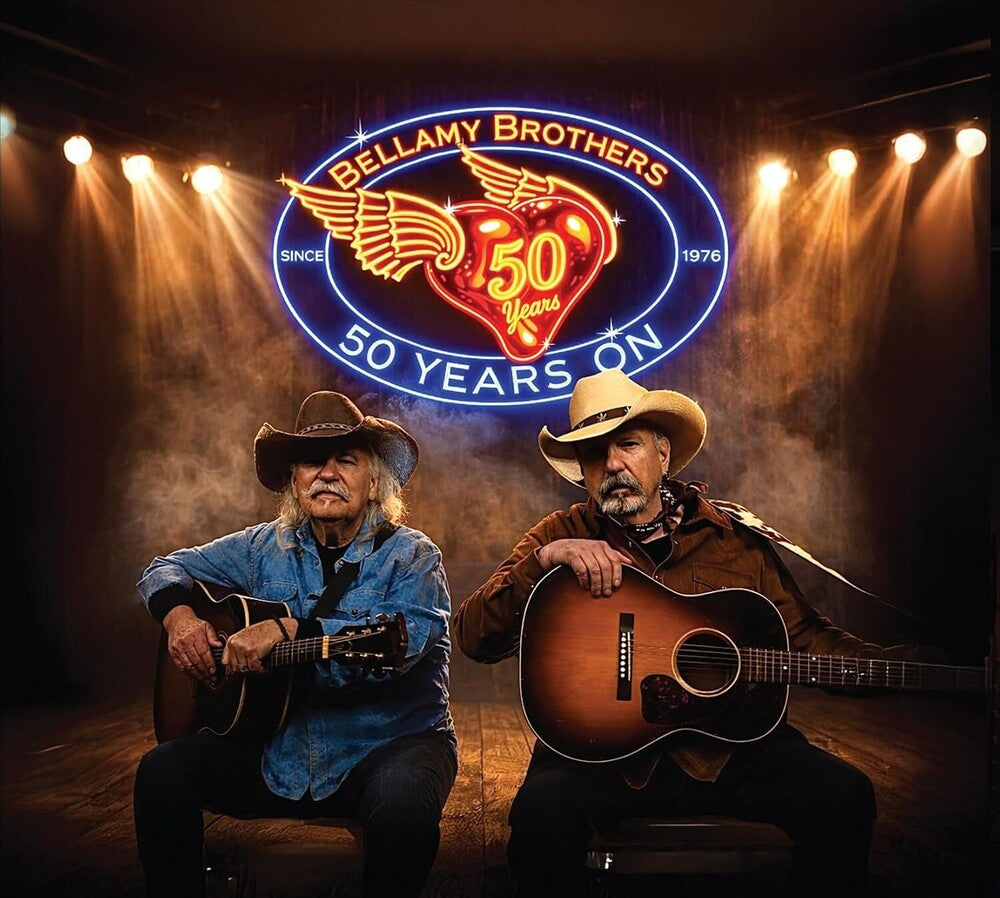 the album cover for Bellamy Brothers - 50 Years on