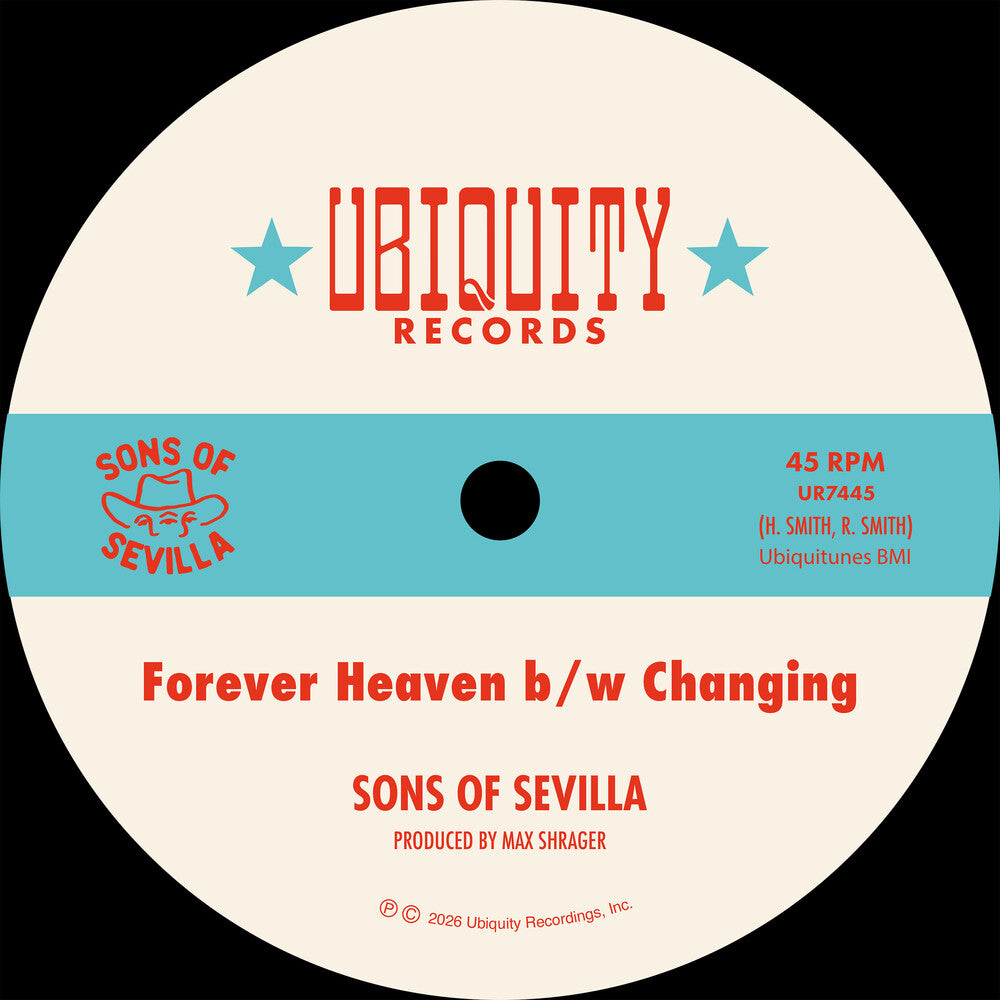 the album cover for Sons of Sevilla - Forever Heaven / Changing