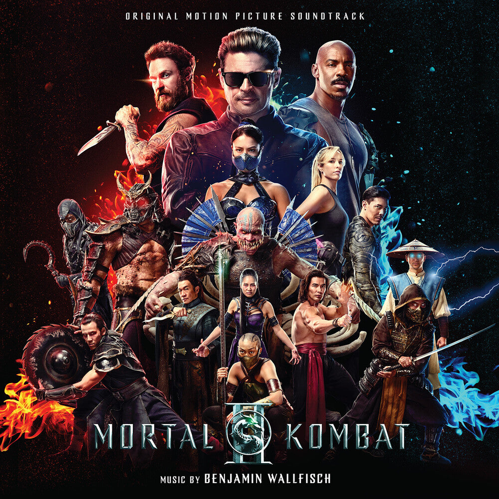 the album cover for Benjamin Wallifisch - Mortal Kombat Ii (2lp)