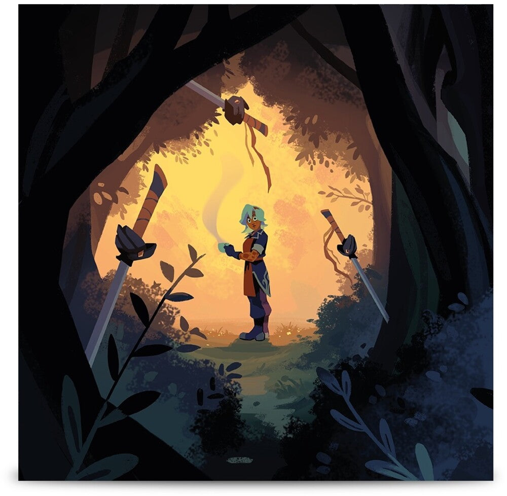 the album cover for Various Artists - Wanderstop Ost (2lp/yellow Palm Vinyl)