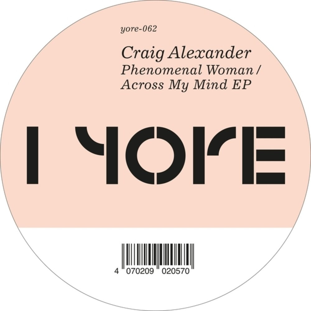 the album cover for Craig Alexander - Phenomenal Woman/across My Mind