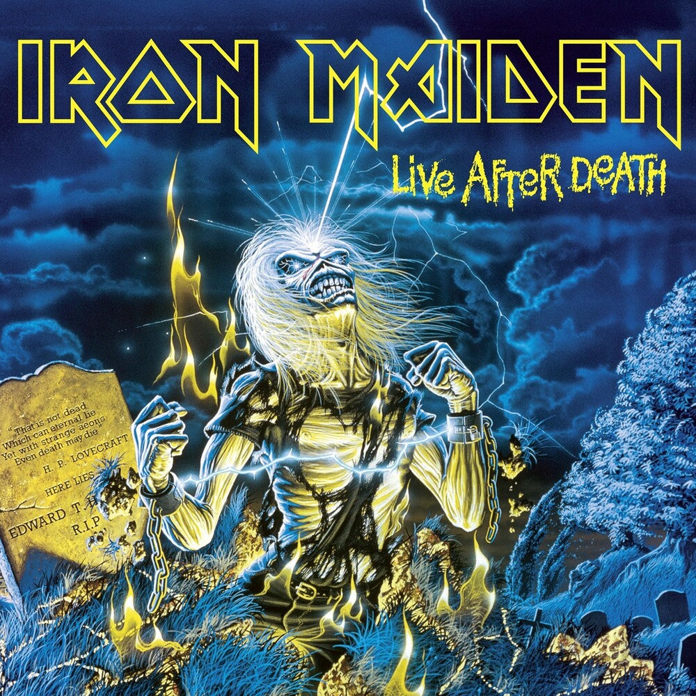 the album cover for Iron Maiden - Live After Death - 2015 Remaster