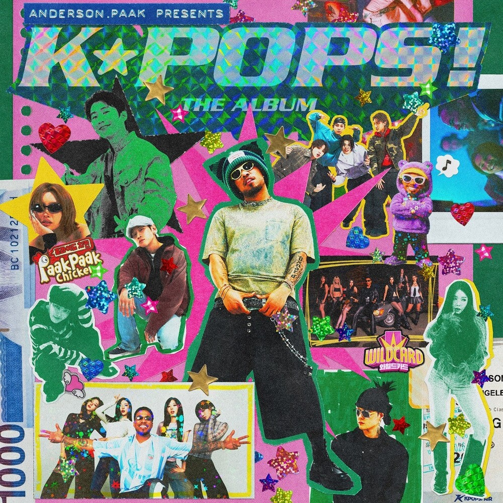 the album cover for Anderson.Paak - K-POPS! (Music from and Inspired by K-POPS! Motion Picture) [Indie Exclusive]
