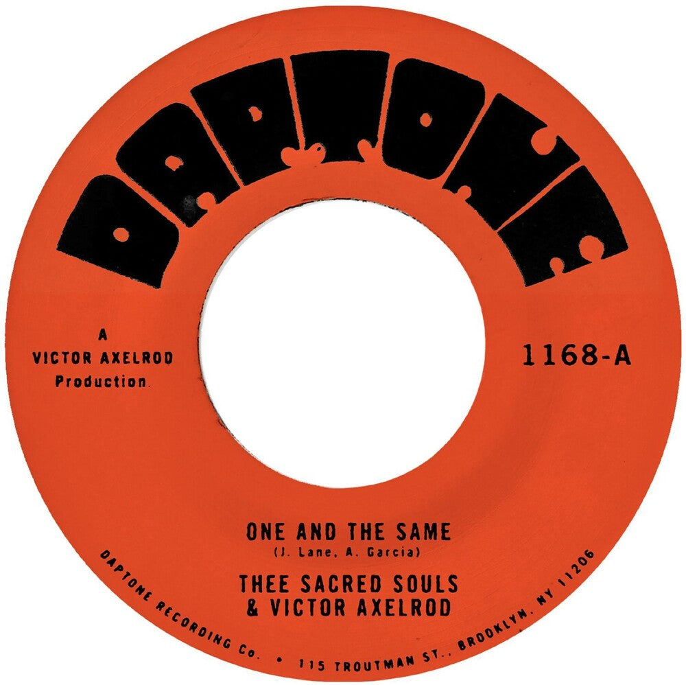 the album cover for Thee Sacred Souls - One & The Same B/W Same Difference