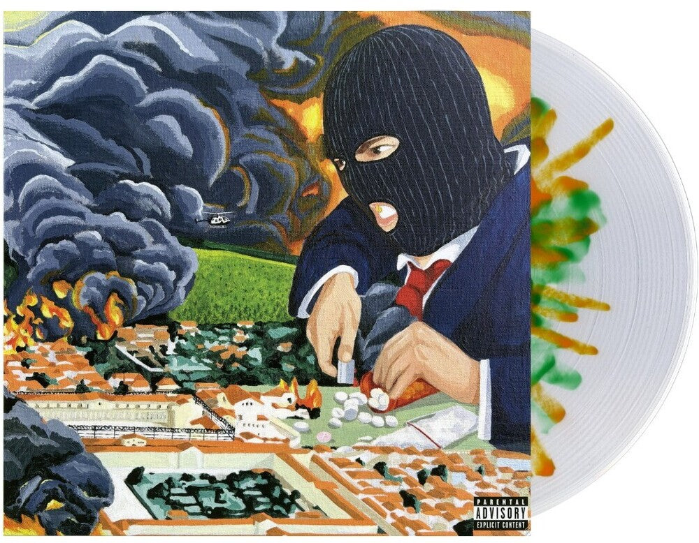 the album cover for Ot the Real - Wars I've Won (clear Vinyl With Orange & Green Splatter Vinyl/numbered)