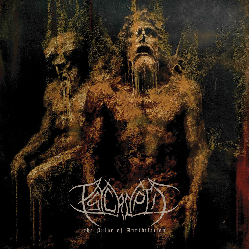 the album cover for Psycroptic - The Pulse of Annihilation
