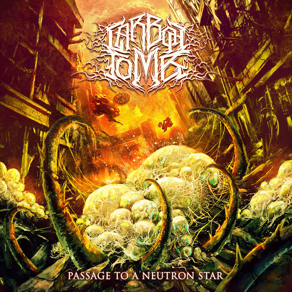 the album cover for Carbon Tomb - Passage To a Neutron Star
