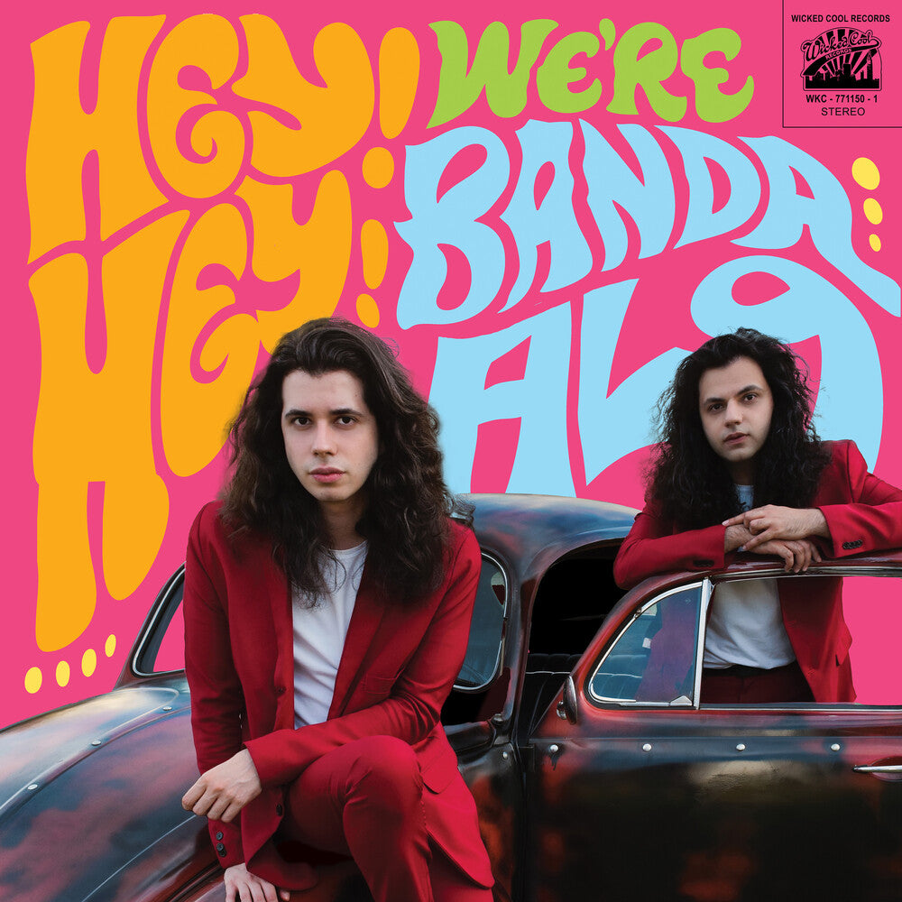 the album cover for Banda Al9 - Hey! Hey! We're Banda Al9