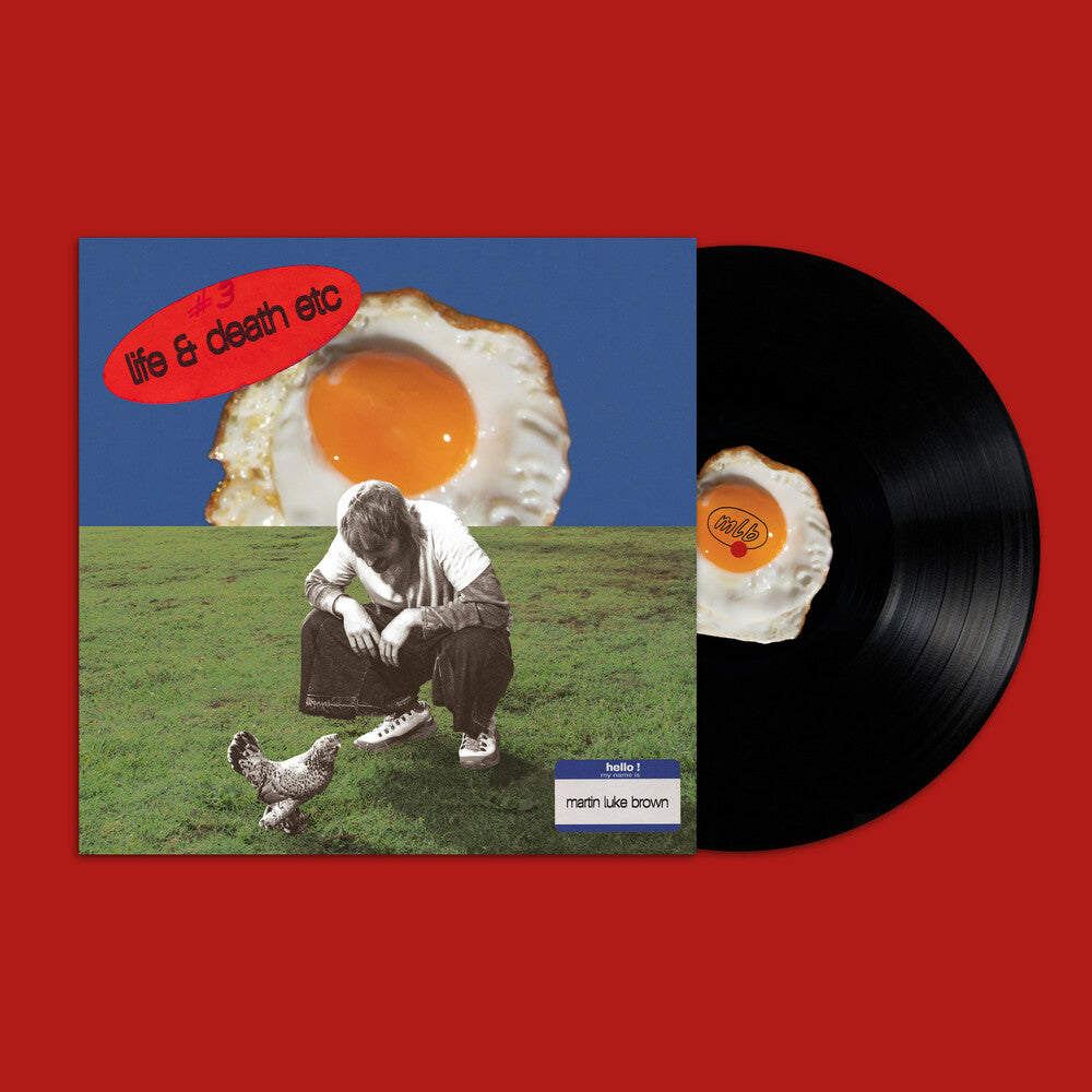 the album cover for Martin Luke Brown - life & death etc [180g Black]