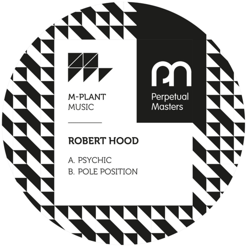 the album cover for Robert Hood - Psychic/pole Position
