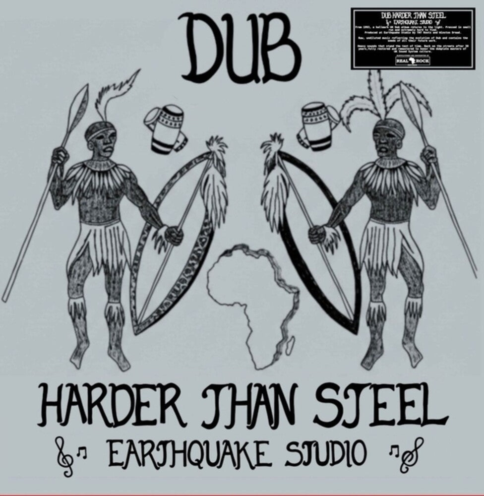 the album cover for Earthquake Studio - Dub Harder Than Steel
