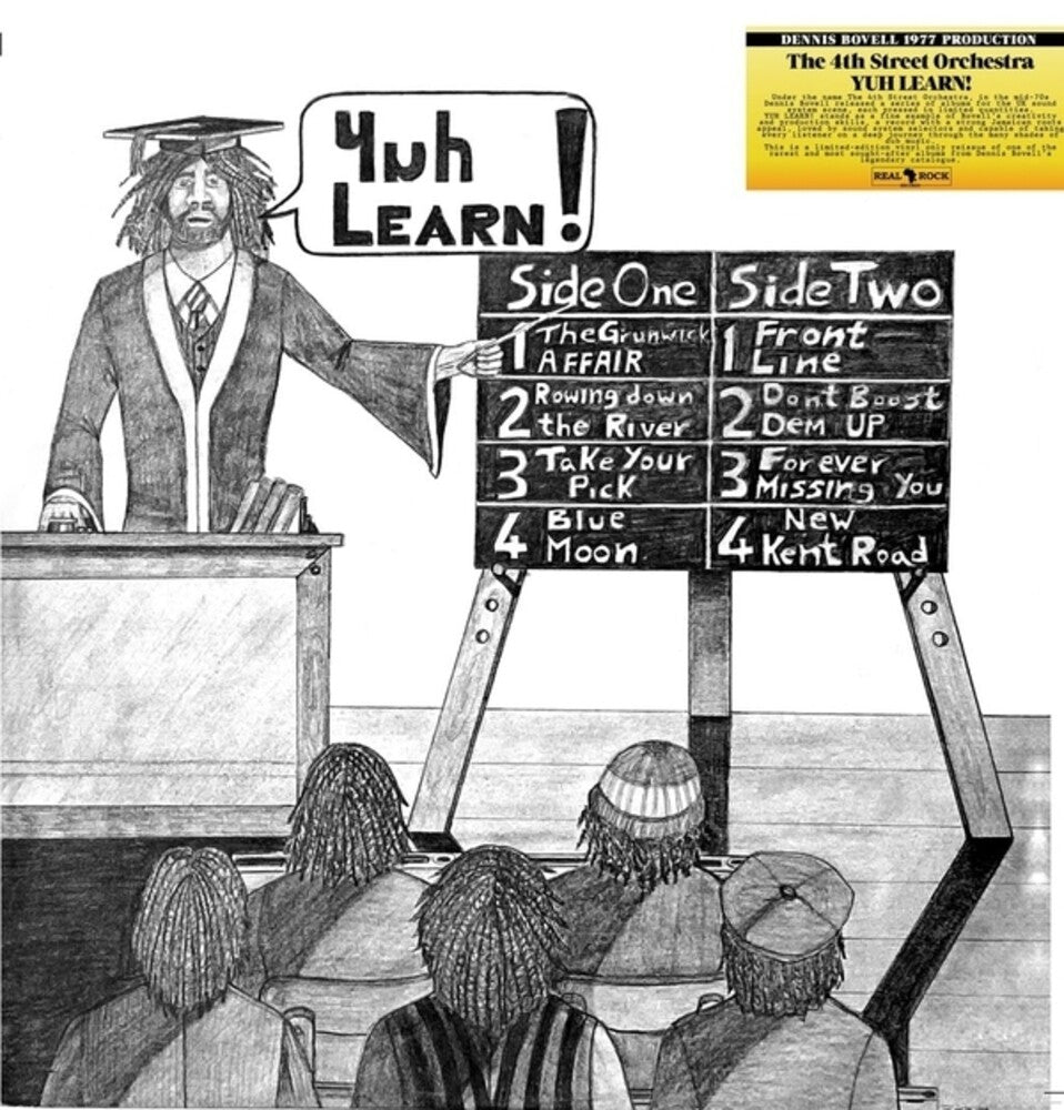 the album cover for 4th Street Orchestra - Yuh Learn!