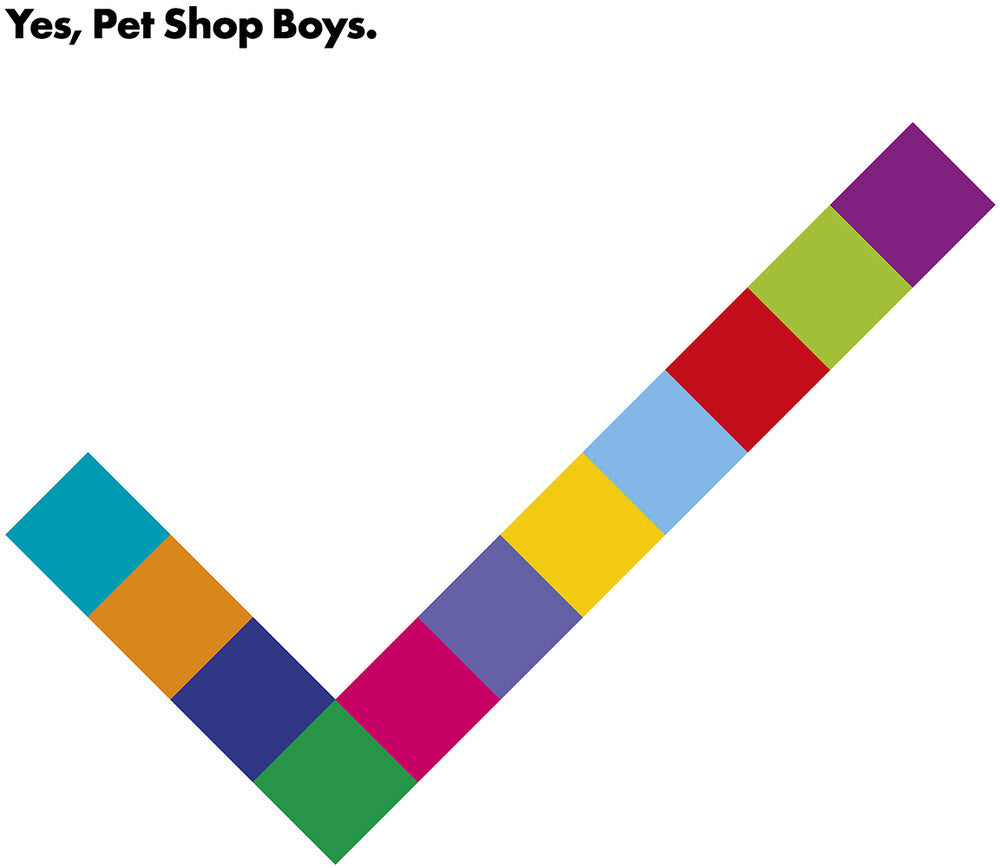 the album cover for Pet Shop Boys - Yes (2018 Remaster)