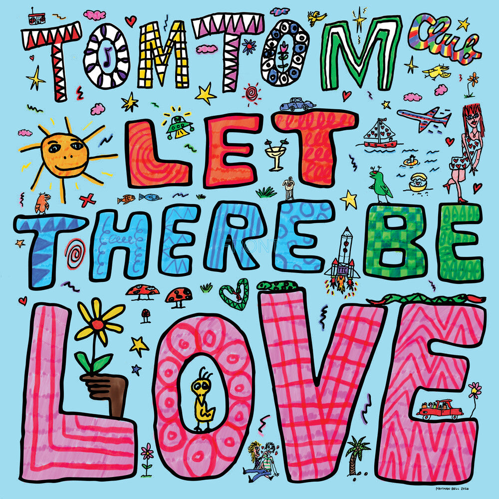 the album cover for Tom Tom Club - Let There Be Love