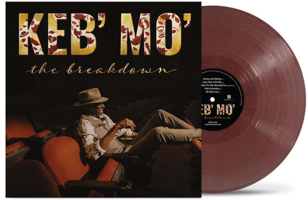 the album cover for Keb' Mo' - The Breakdown [Eco-friendly Red Blend]