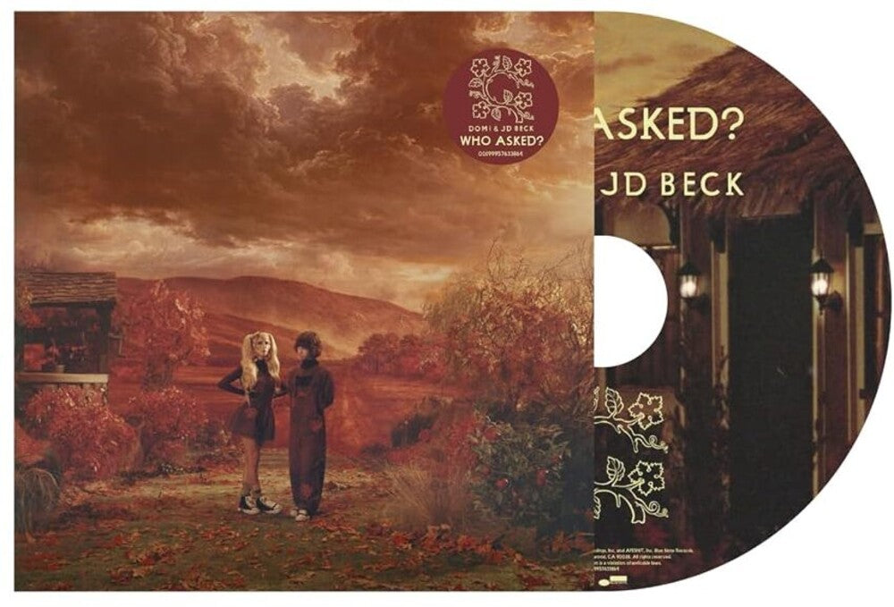 the album cover for DOMi & JD BECK - Who Asked?