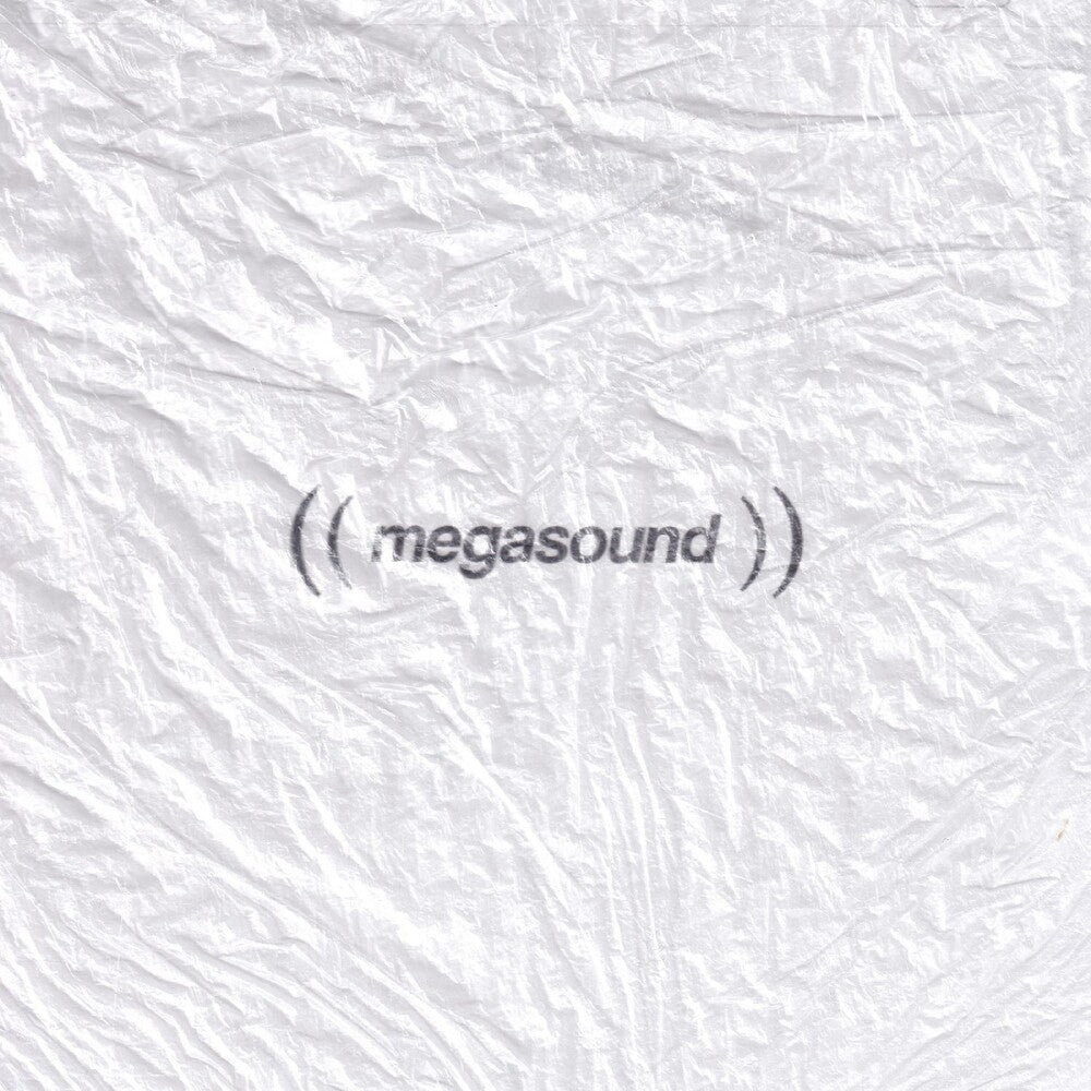 the album cover for Megasound - Megasound - Black & White Splatter (Blk) [Colored Vinyl]