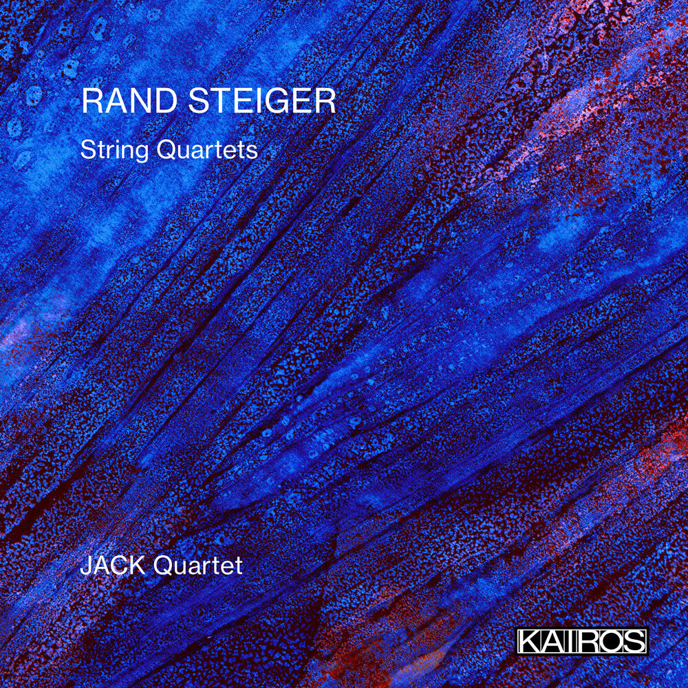 the album cover for JACK Quartet - Rand Steiger: String Quartets