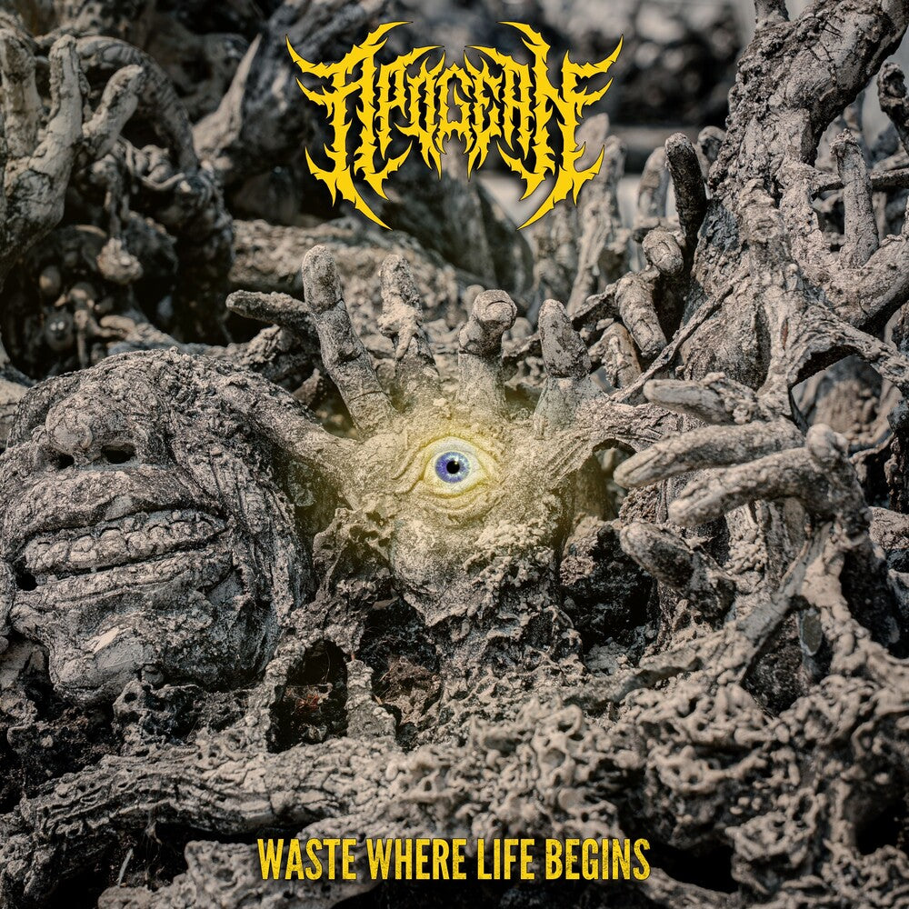 the album cover for Apogean - Waste Where Life Begins