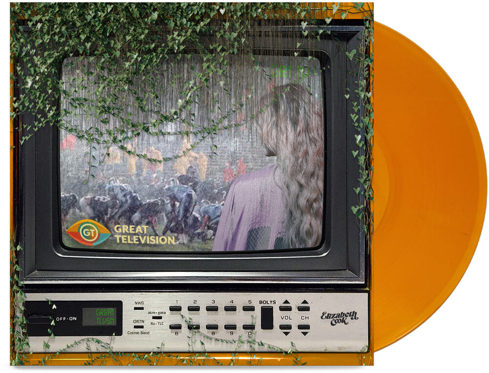 the album cover for Elizabeth Cook - Great Television [Malibu Orange]
