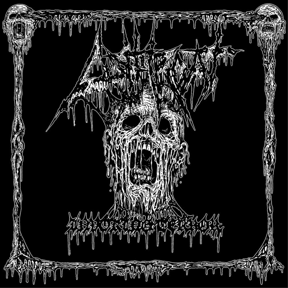 the album cover for Cutthroat - Invoking Terror