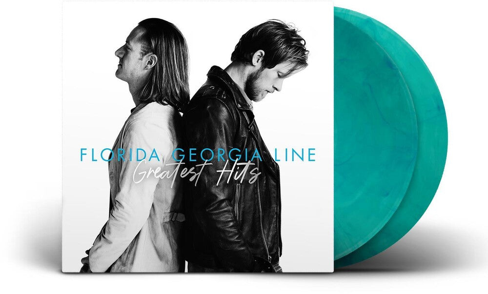the album cover for Florida Georgia Line - Greatest Hits [Teal Haze]